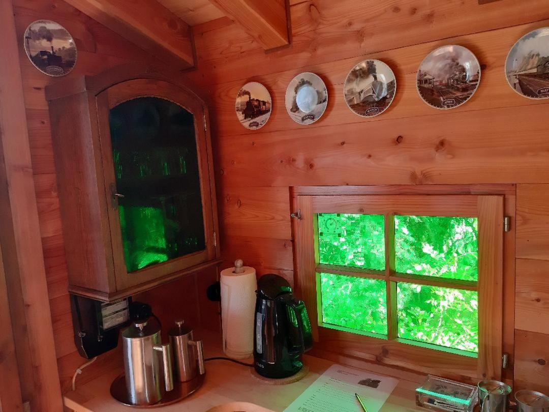 Baumhaus Wolfshoehle Fischach المظهر الخارجي الصورة